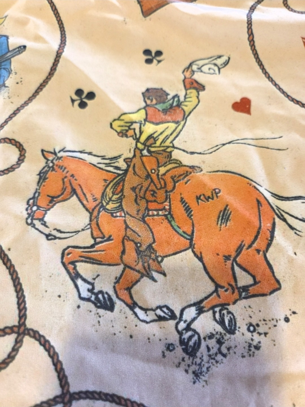 Kings Wild Threads Cowboy Western All Over Print Button Up Shirt Large Rodeo - Picture 9 of 10